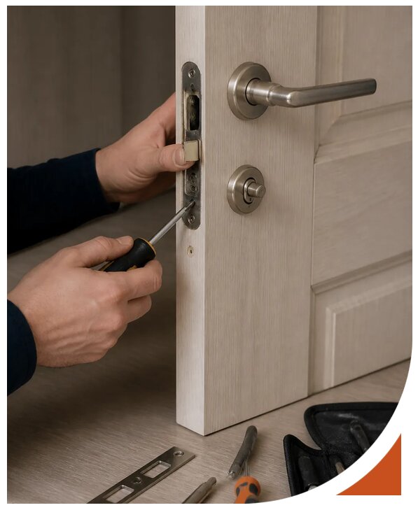 Ремонт заедающего замка с выездом мастера в Курске